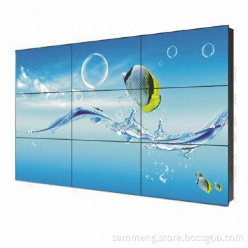 55-inch LCD Video Wall with 5.7mm Ultra Narrow Gap and 300W Power
